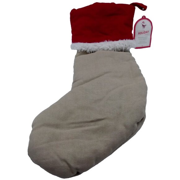 Pottery Barn Kids Emma Angel Woodland Christmas Holiday Stocking Quilted Xmas - Picture 10 of 10